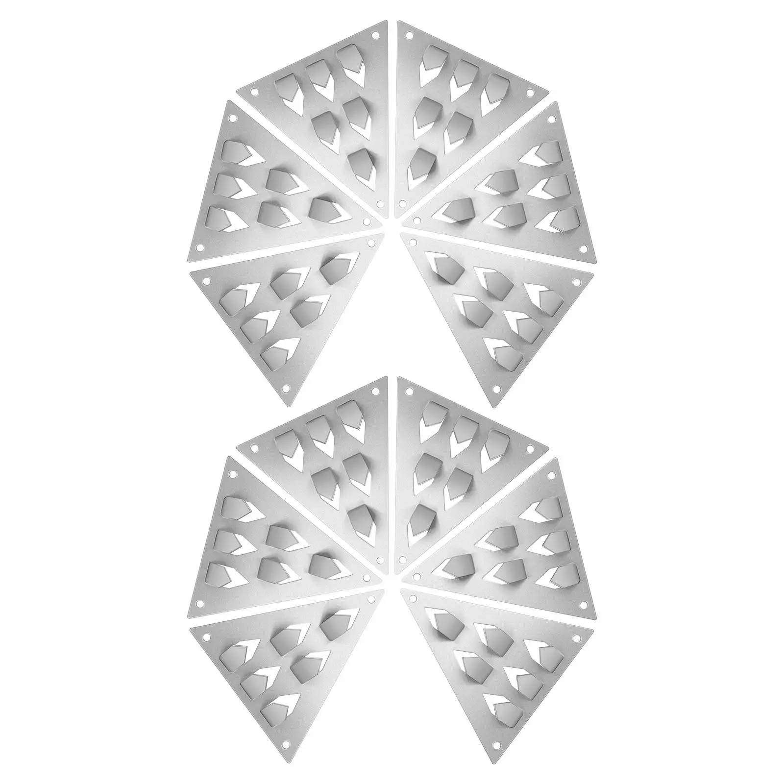 

12 шт. звукоизоляционных крепежных клипс для акустических панелей, быстромонтируемые настенные изоляционные зажимы для студии