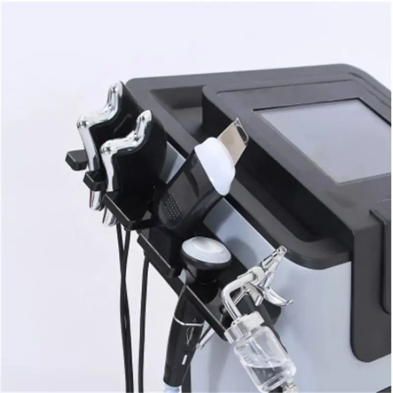 Newest Black Pearl 8 In 1 Oxygen Facial Hydro Dermabrasion Machine Water Peel Skin Cleaning Face lifting Remove Blackhead