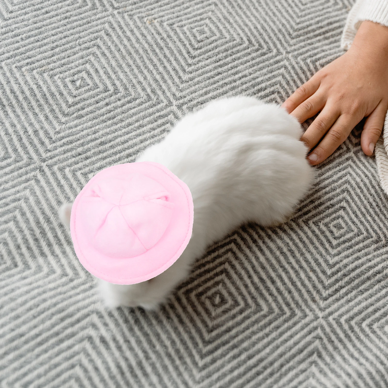 

Rabbit Clothes Pet Traction Rope Small Animal Decorative Outfit Lightweight Comfortable Design Indoor Outdoor Activities Rabbit