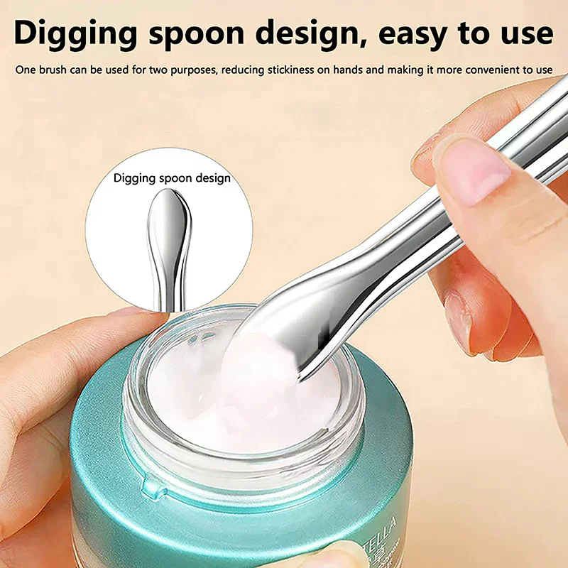 Pincel de Silicone Macio para Máscara Facial, Profissional para Creme de Argila, Ferramenta de Beleza Cosmética para Cuidados com a Pele e Base em Gel