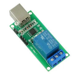 1 kanał 1 przekaźnik USB 5V programowalny sterowanie komputerowe do inteligentnego domu 1CH płyta modułu ukryty dla XP32 WIN7 250V 10A