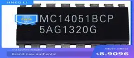 

Freeshipping MC14051BCP MC14051BC MC14051B MC14051