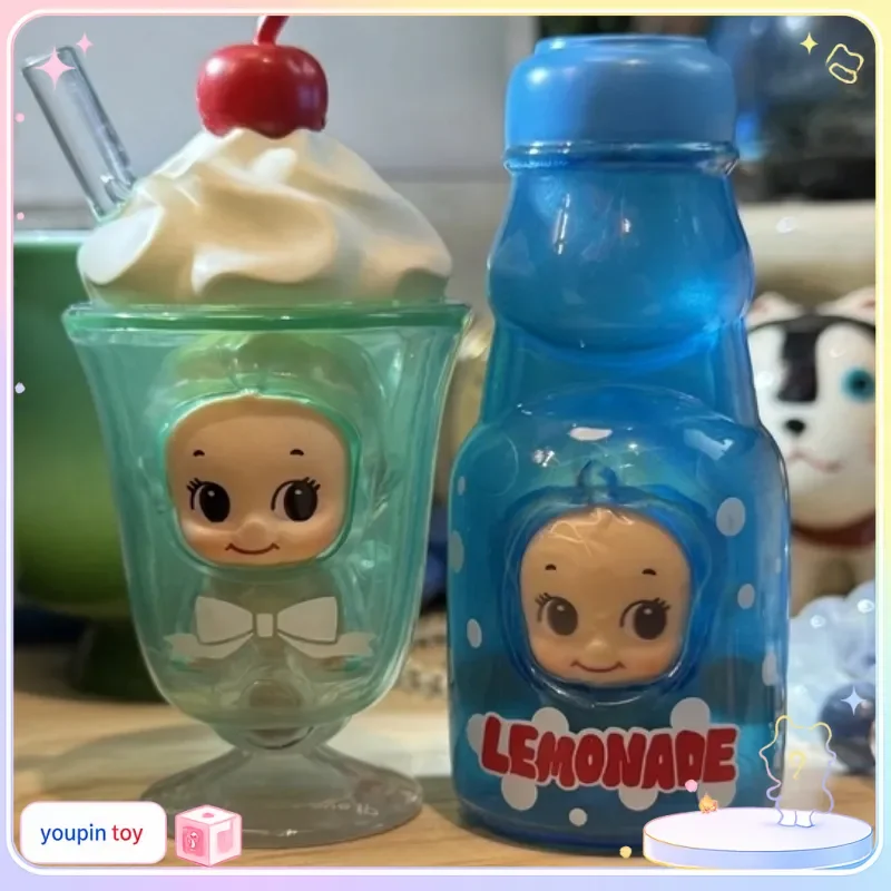 Оригинальная серия Nova Kewpish Love Summer Series: коллекционные фигурки в стиле Q-версии на тему напитков, милые украшения для рабочего стола, для декора офиса и дома.