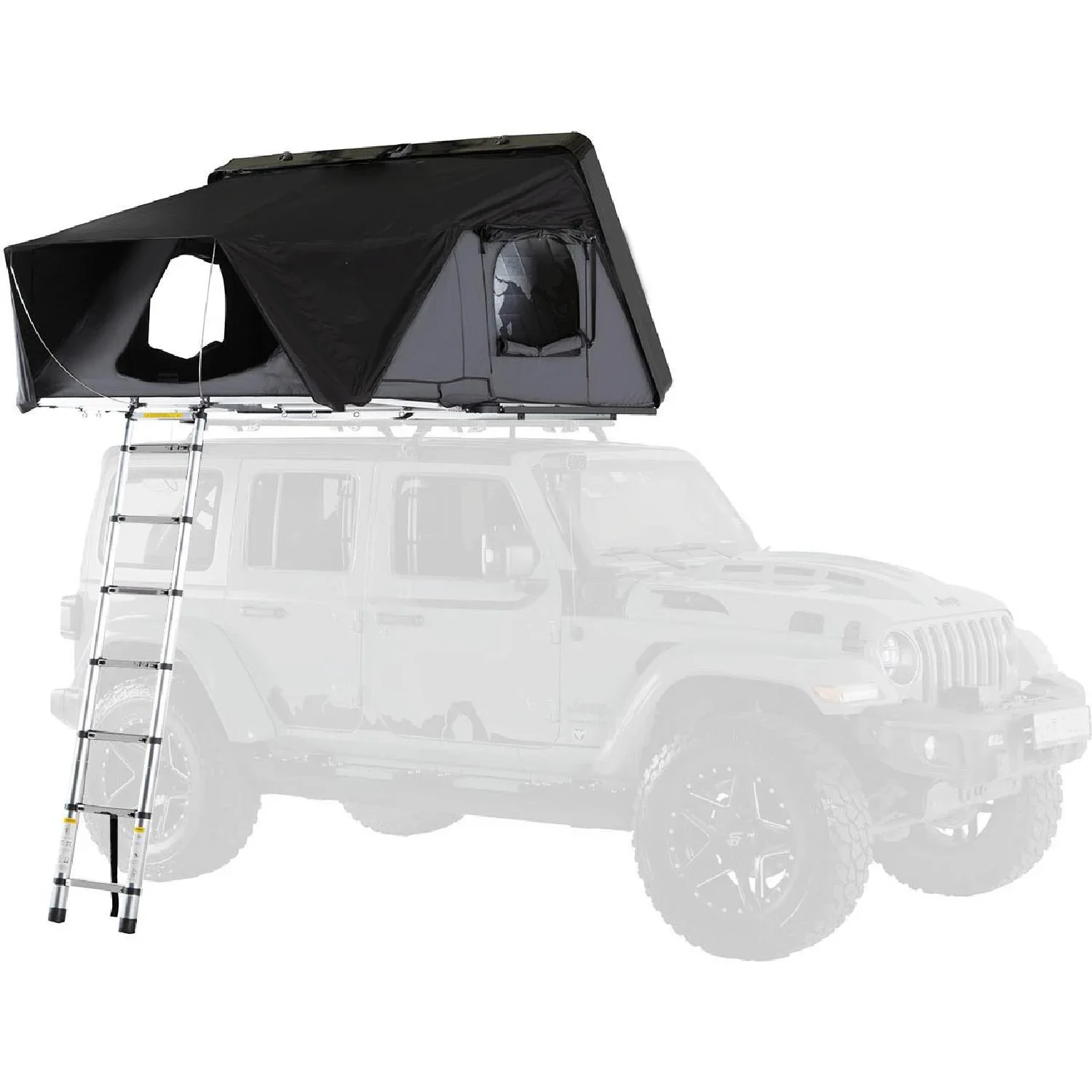 hard shell Vehicle Car Trailer Roof Top Tent Aluminum Rack   canvas Tents For Camping Windbreak Overland One Bedroom