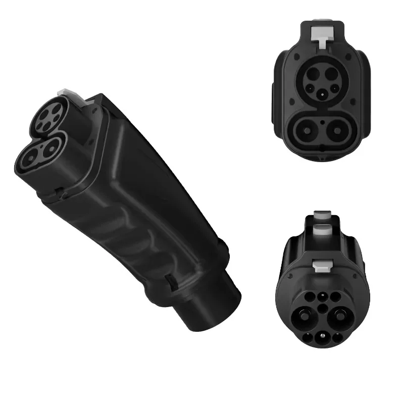 อะแดปเตอร์แปลงไฟ CCS1 เป็น GBT 250A 1000V DC สำหรับรถยนต์ไฟฟ้า VW ID4 ID6 รุ่นใหม่ พร้อมส่ง หัวชาร์จไฟฟ้าแบบ Type C