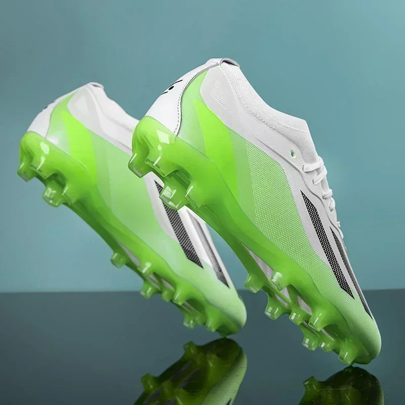 Men Football Field Boots Indoor Society Training Futsal Soccer Cleats Non Slip Kids Studded Football Shoes