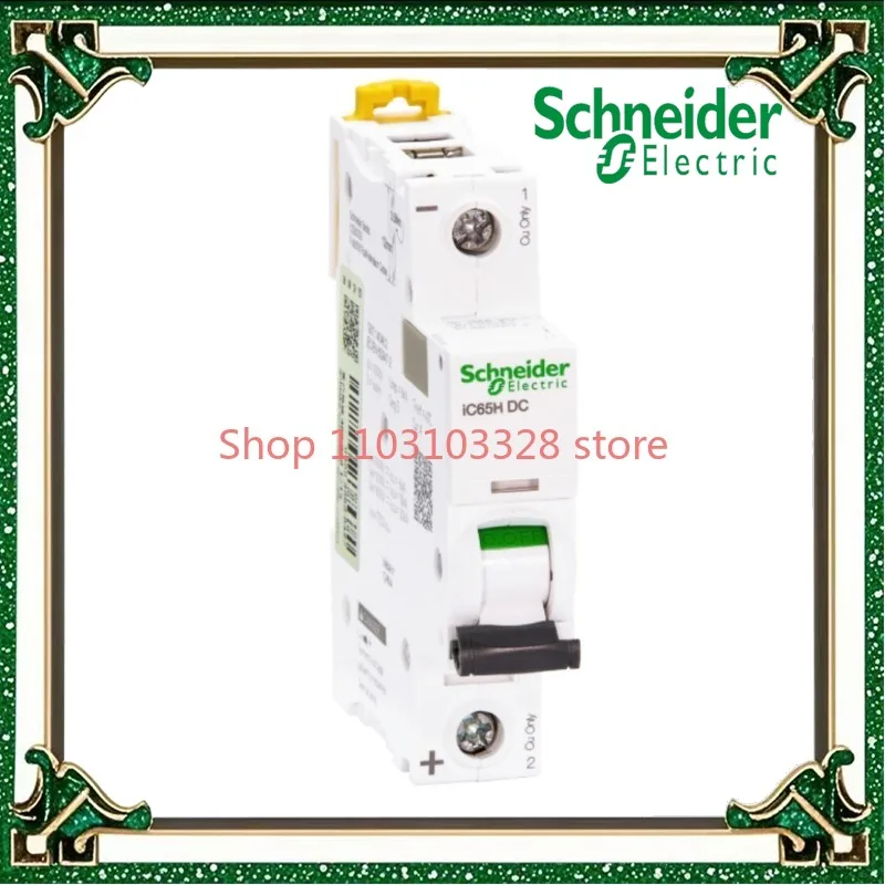 Schneider Acti9 iC65N DC circuit breaker 1P C 2A 3A 4A 6A 10A 16A 20A 25A 32A 40A 50A 63A A9N28110 A9N28116 A9N28120 A9N28125