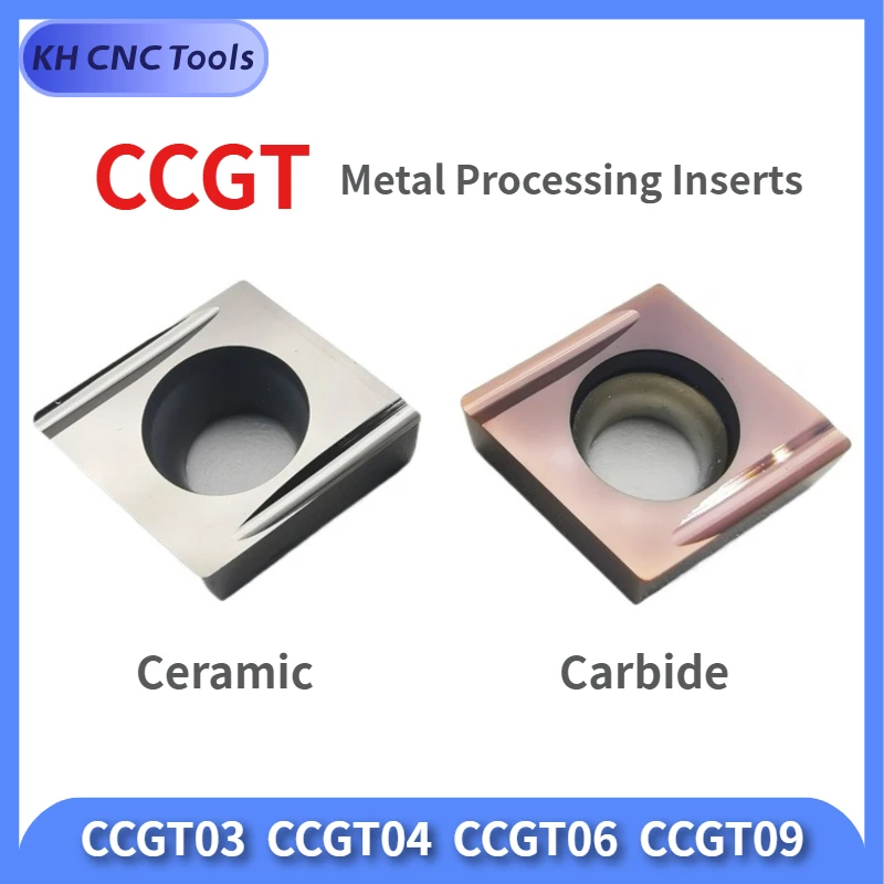 

CCGT CCGT030101L CCGT030102L CCGT040102L CCGT060201L CCGT09T301L -F -U CNC Small Parts Machining Tungsten Carbide Ceramic insert