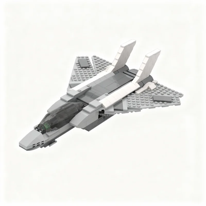 

355PCS MOC Creative Model Fs 8M2 Silverspear Technology DIY Assembly Building Blocks Display Birthday Gift Decoration Home Set
