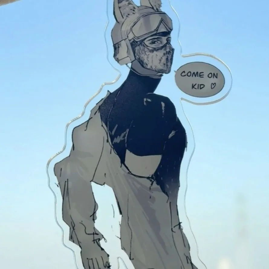 새로운 DIY Call of Duty Keegan 여성용 아크릴 하이 뷰티 브랜드 키체인