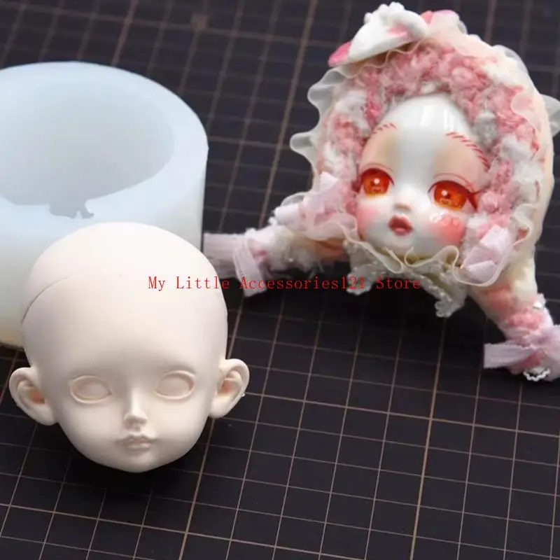 

Human Face Silicone Molds for DIY Cake Fondant Biscuit Sugar Chocolate Making