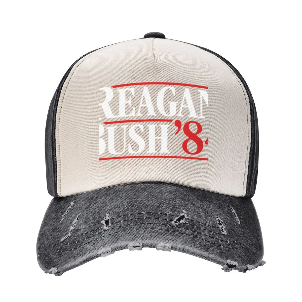 The Reagan Campaign (Ronald Reagan 1984 US Election campaign logo - Blue) Baseball Cap foam party Hat Sun Hats For Women Men's