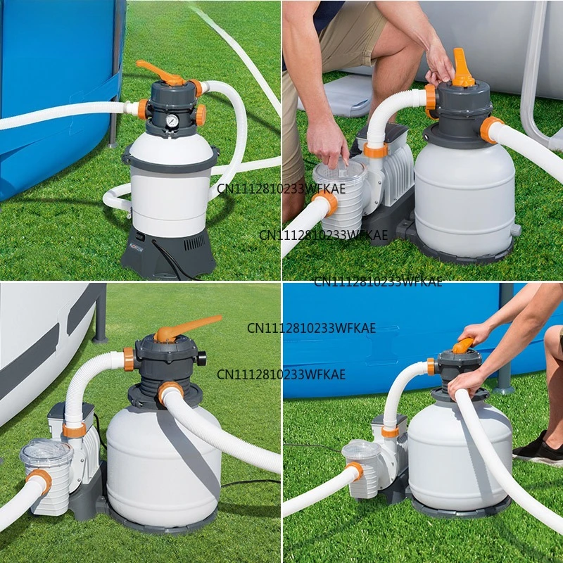 Sand filter pump swimming pool filter