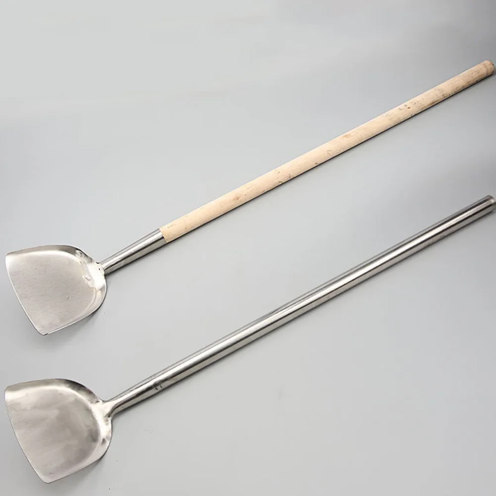 

Stainless Steel Spatula Cooking Tool Big Pan Kitchenware Utensils Frying Spatulas Multipurpose Non-Stick Pot Spatulas