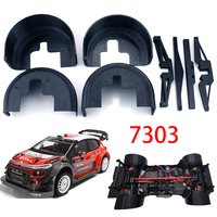 MJX Simulation Front and Rear Fenders for 1/7 Hyper Go mjxrc 7303 C3 Remote Control Car Off-road High Speed RC Cars Truck