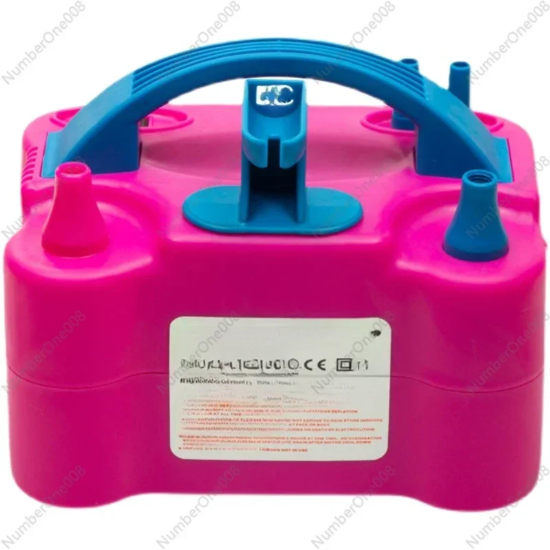 

Electric Pump Balloon Blowing Machine Air Pump Double Hole Automatic Inflator Double Layer Balloon Wedding Room