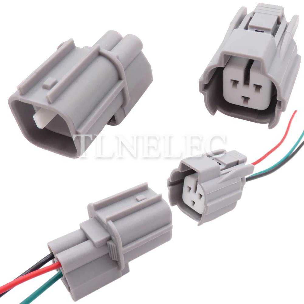 3 Pin Way Automobile Pressure Sensor Sealed Connector Car Camshafts Wire Cable Sockets with Wires 6189-0131