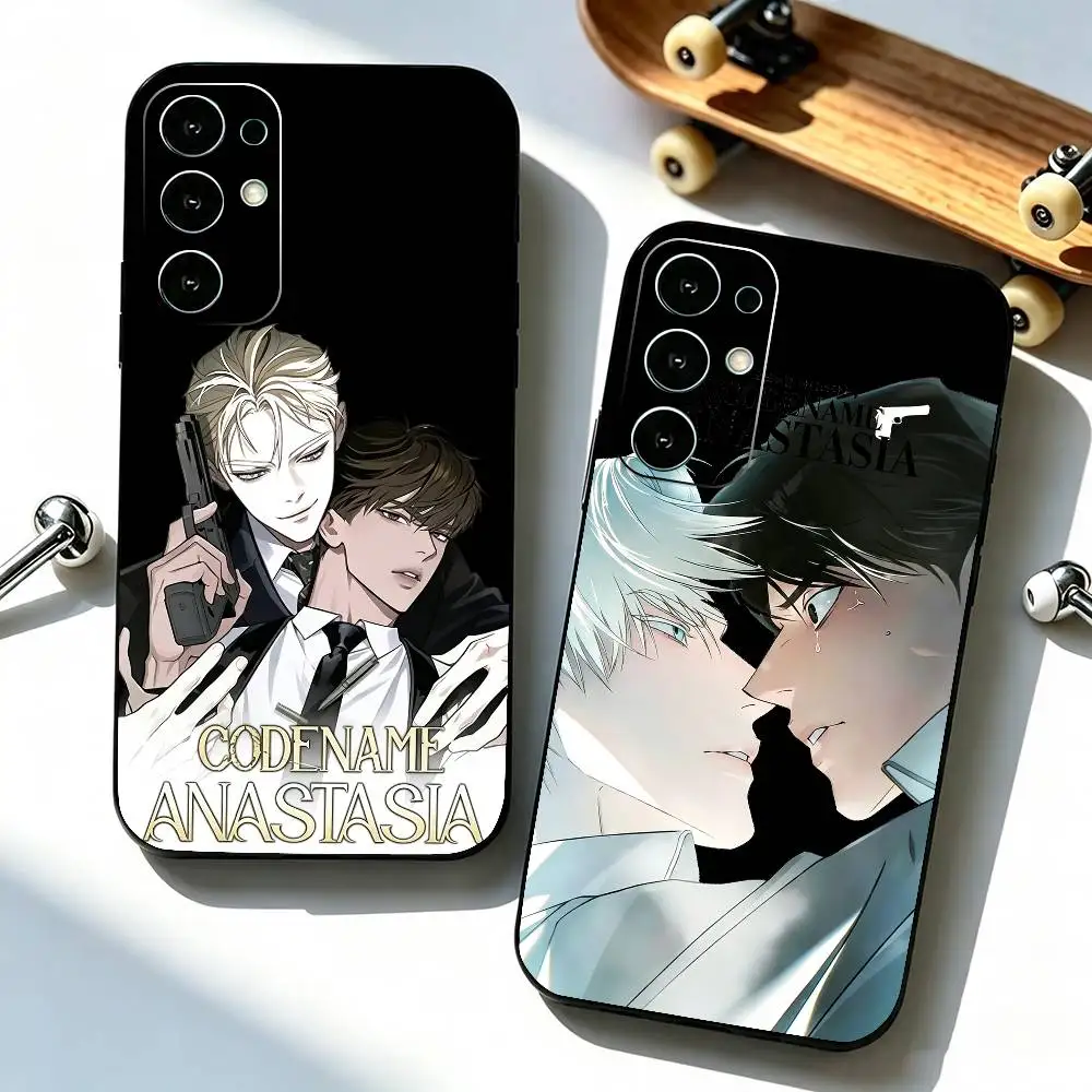 Codename anastasia-Taekjoos  Phone Case For Samsung S25,S24,S21,S22,S23,S30,Ultra,S20,Plus,Fe,Soft Silicone Black Cover