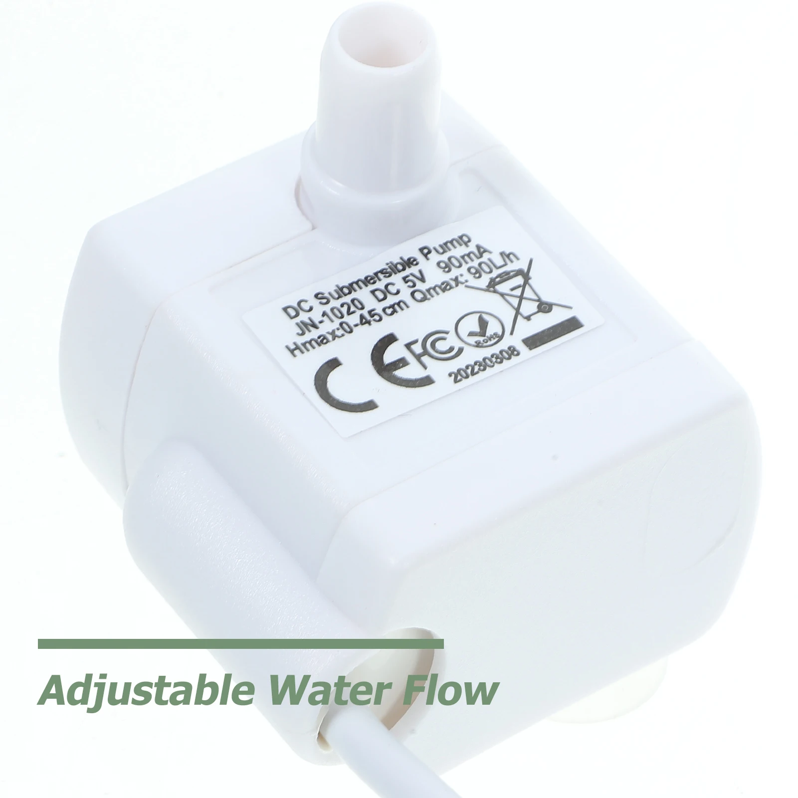 

Dc Submersible Pet Mini Replacement For Cat Dog Adjustable Flow Durable Bite-Resistant Quiet Aquarium Fish Pond Accessories