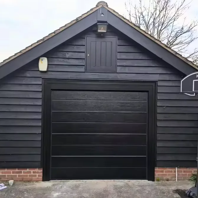 Customized Size Outdoor Garage Door Powder Coated Aluminum Alloy Garage Doors Electric High Quality Cost Effective Garage Doors