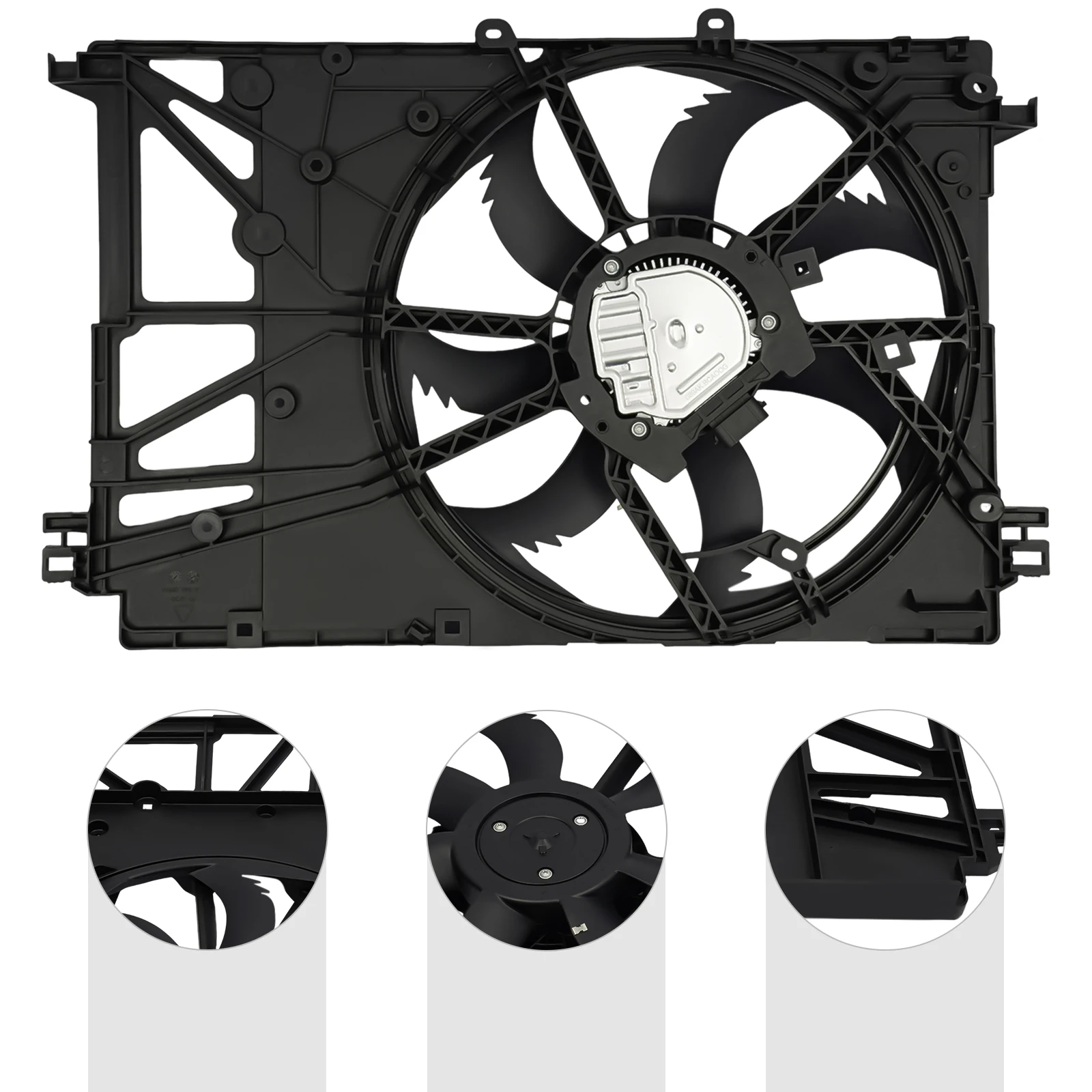 Engine Condensers Radiators Cooling Fan Assembly 1636025010 For 2018-2020 Toyota Camry 2.5L