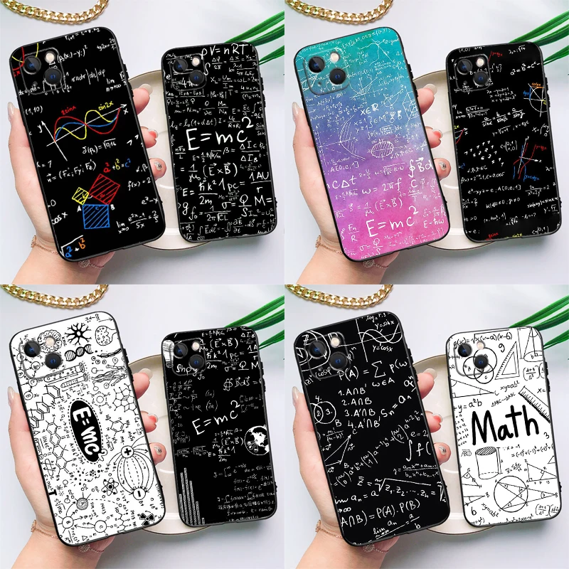 Physic Equations Math Case For Samsung Galaxy S26 S25 S24 Ultra S21 S20 S22 S23 Ultra S10 Plus S25 FE Cover Funda