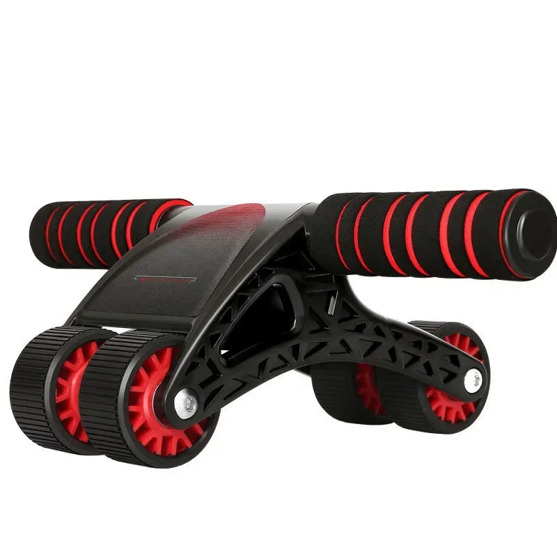 Abdominal muscle wheel Home mute rebound Abdomen wheel Roller Four-wheel fitness trainer Weight loss Abdomen Beginner General XB