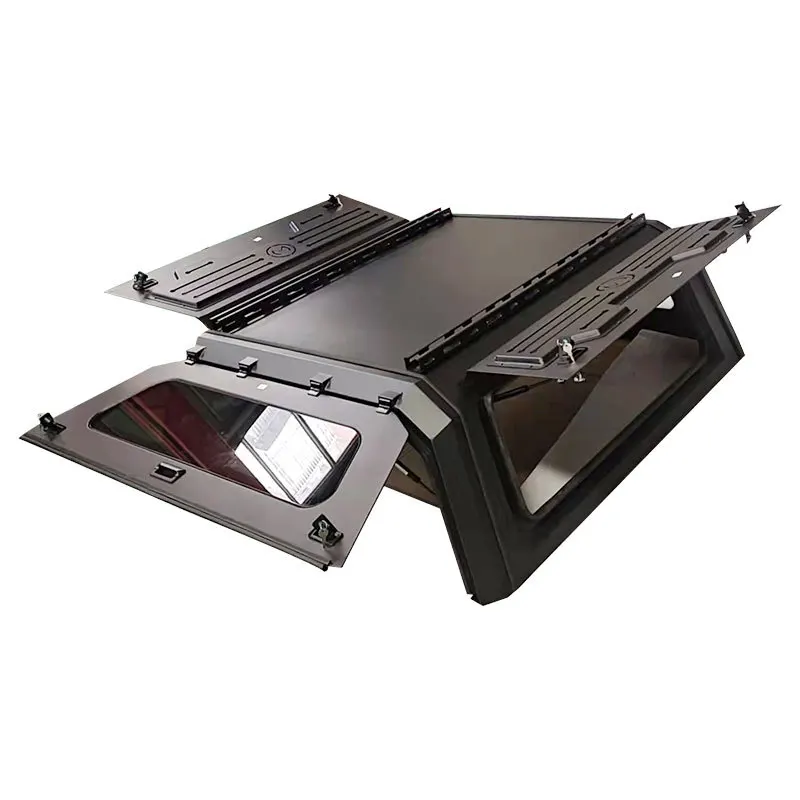 

2020 Hot 1949 Pickup Truck Trunk Refitted Aluminum Alloy Manganese Steel Rear Cover Three-door Multi-functional High Cover