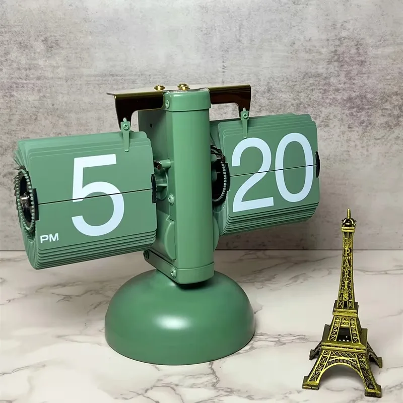 Creative Flip Desktop Clock Flip Clock Retro Flip Clock