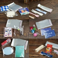 100Pcs Transparent Self-sealing Jewelry Accessories Candy OPP Self-adhesive Bag Packaging Resealable Gift Cookie Packaging Bag 3