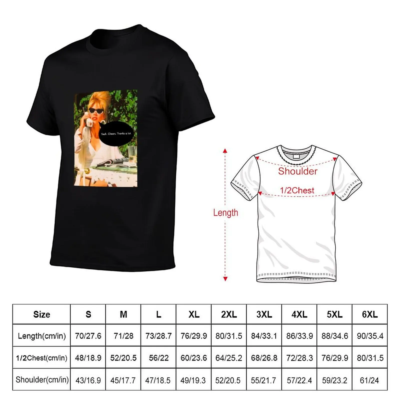 Patsy Says Cheers T-Shirt Blouse baggy shirts t shirt men