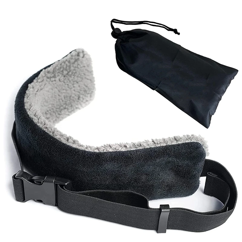 Travel Pillow Alternative Adjustable Support Belt Compact And Comfortable Neck Support Belt For Airplane And Car