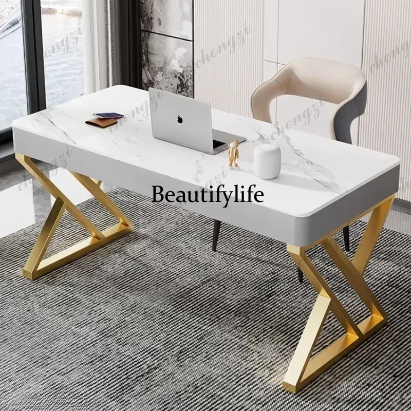 Z138 Drawers Aesthetic Office Desk Organizer Luxury Executive Standing Computer Desk Conference Modern Mesa Escrivaninha
