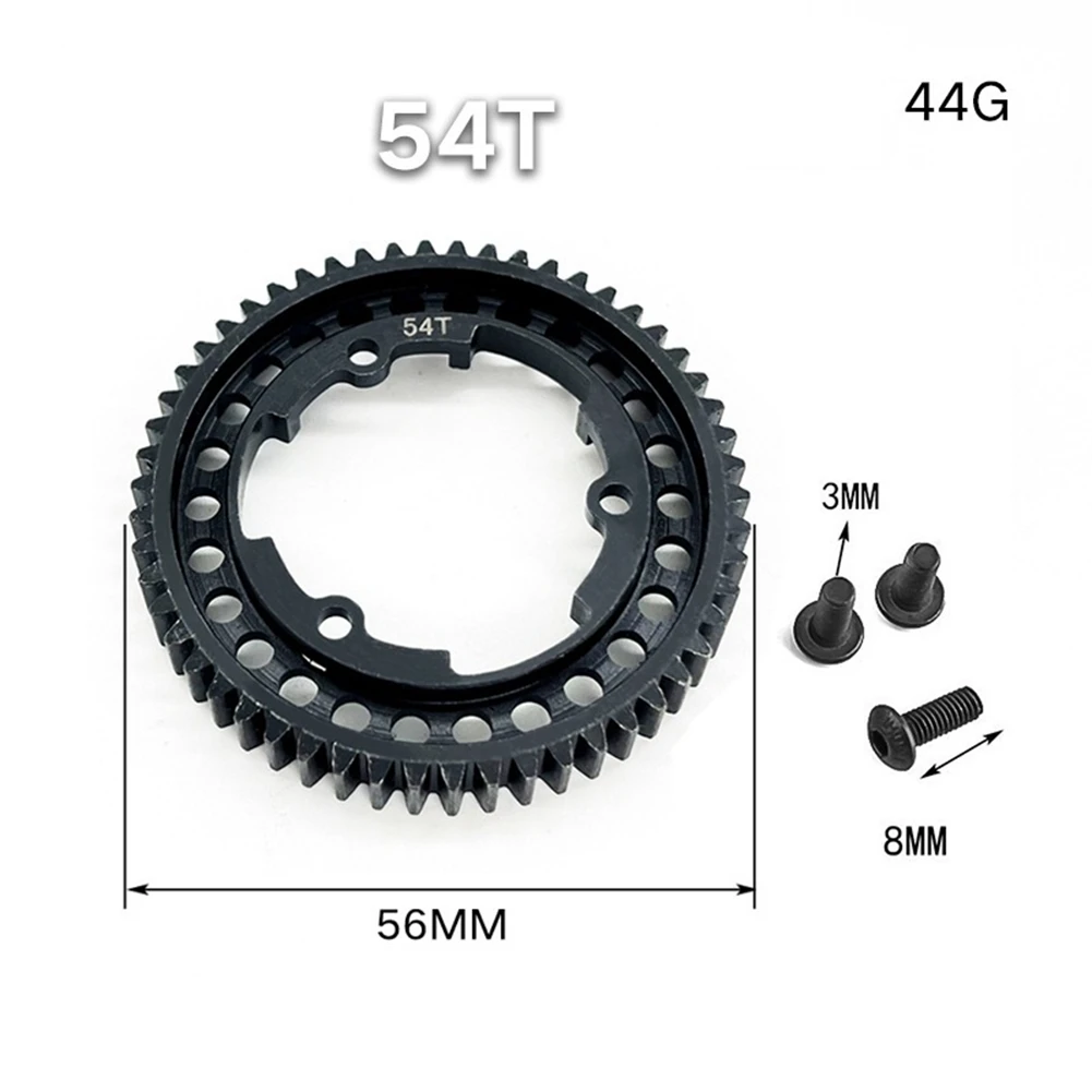 Steel 54T Spur Gear 6449 for Traxxas 1/5 X-Maxx 6S 8S 1/7 XO-1 1/10 E-Revo 2.0 VXL New MAXX RC Car Upgrades Parts