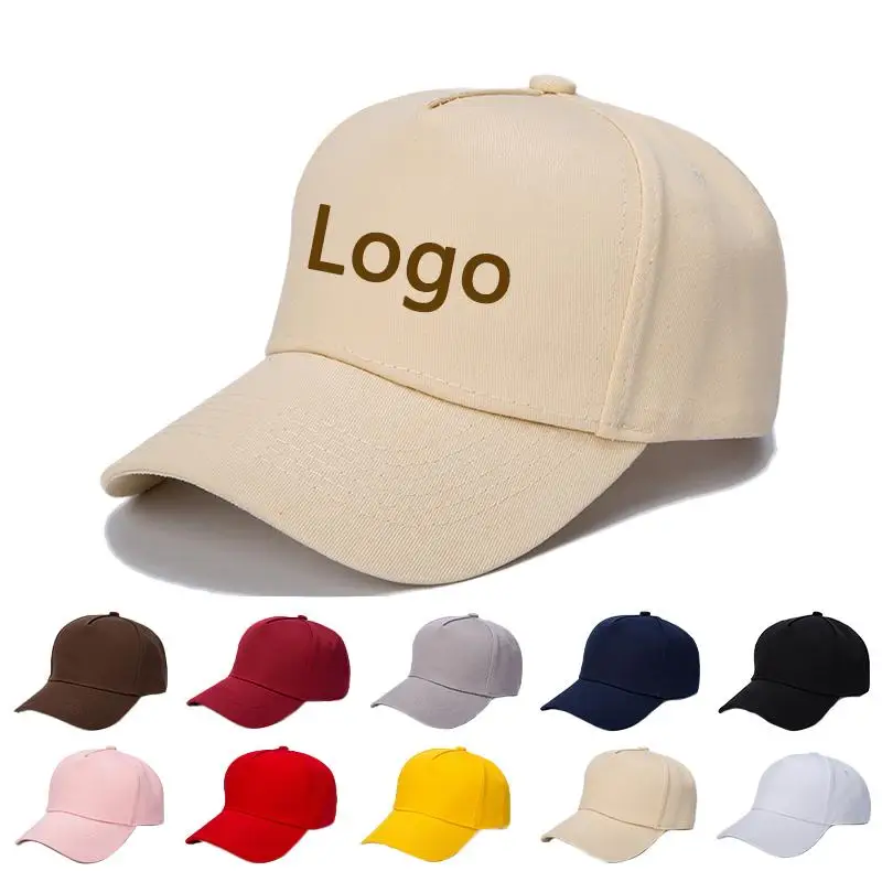 3pcs Customizable Baseball Cap With your Business Work Logo Custom Hats Cotton Breathable Team slogan DIY Print Embroidered Caps