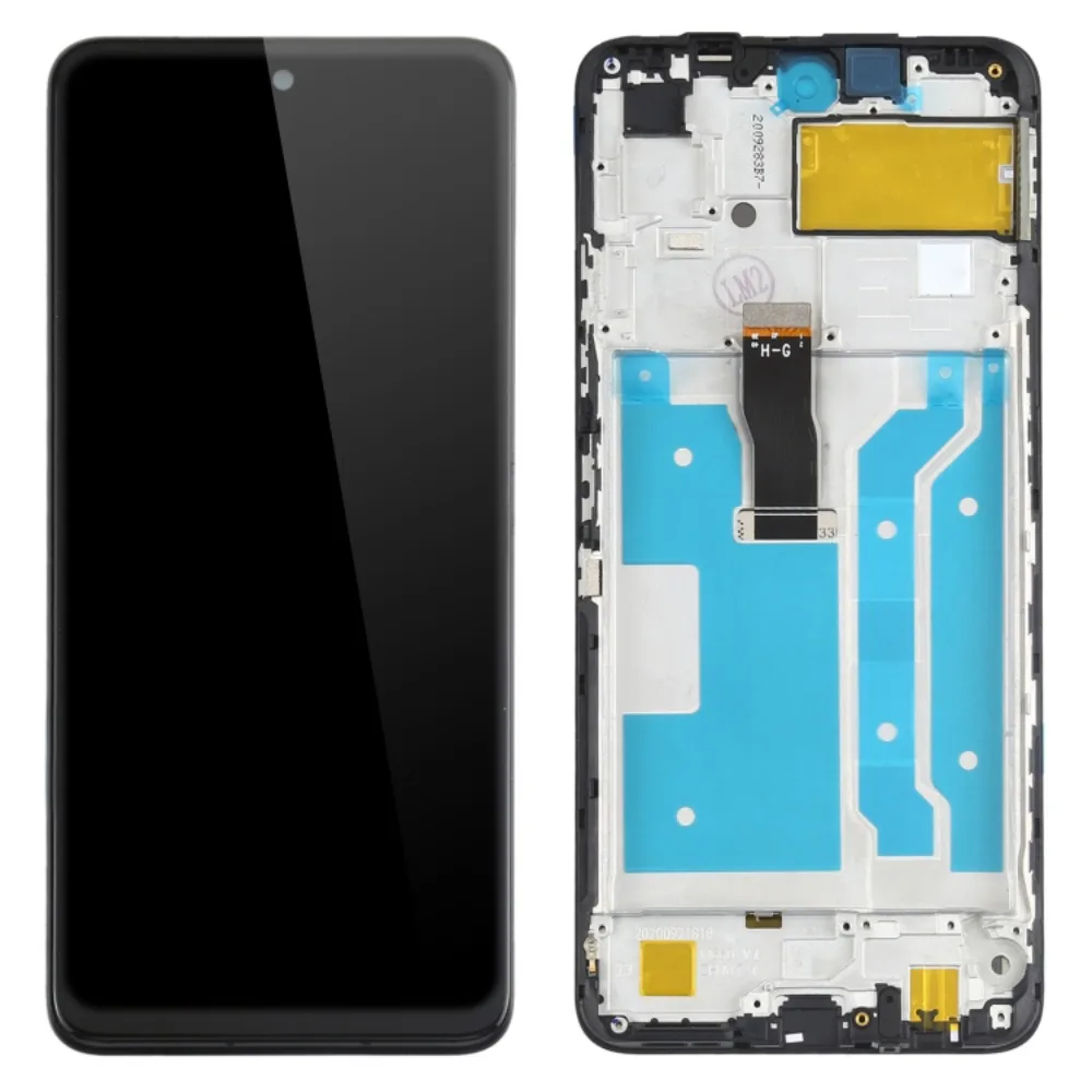 6.67 inch LCD Screen and Digitizer Assembly + Frame Replacement Part for Huawei P smart 2021 / Y7