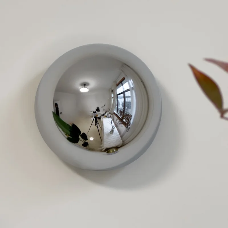 

Средневековый Баухаус хромированный настенный светильник Датский дизайнерский креативный грибной светильник Прикроватный коридор Декоративный светильник для гостиной