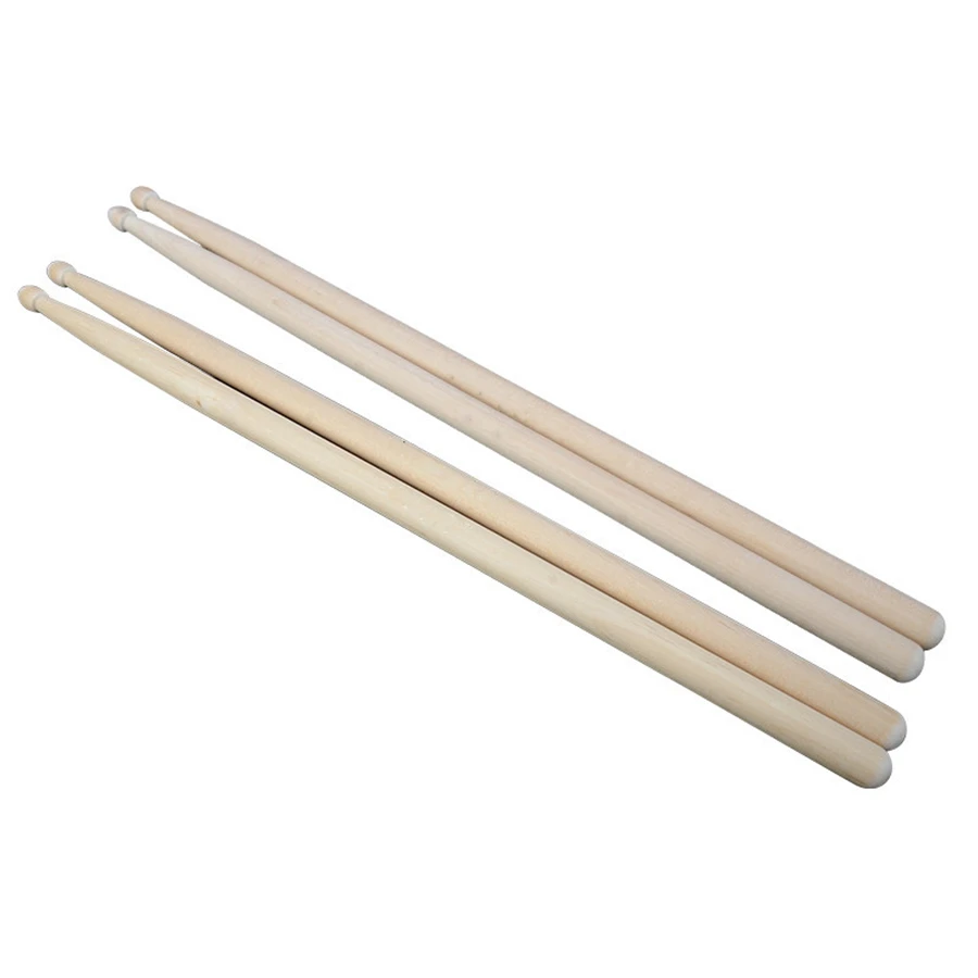 1 Pair Maple Wood Drumsticks New 5A/7A Lightweight Solid Wood JAZZ Drum Sticks Percussion Accessories