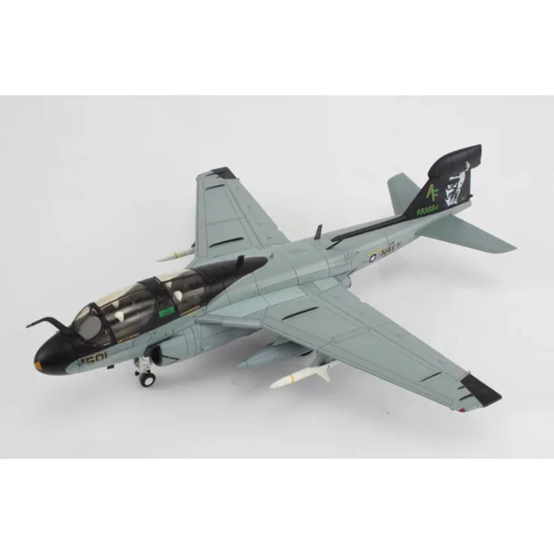 HM 1/72 Scale HA5013 EA-6B Electronic Warfare Aircraft Die-cast Alloy Aircraft Model Collectible Decorative