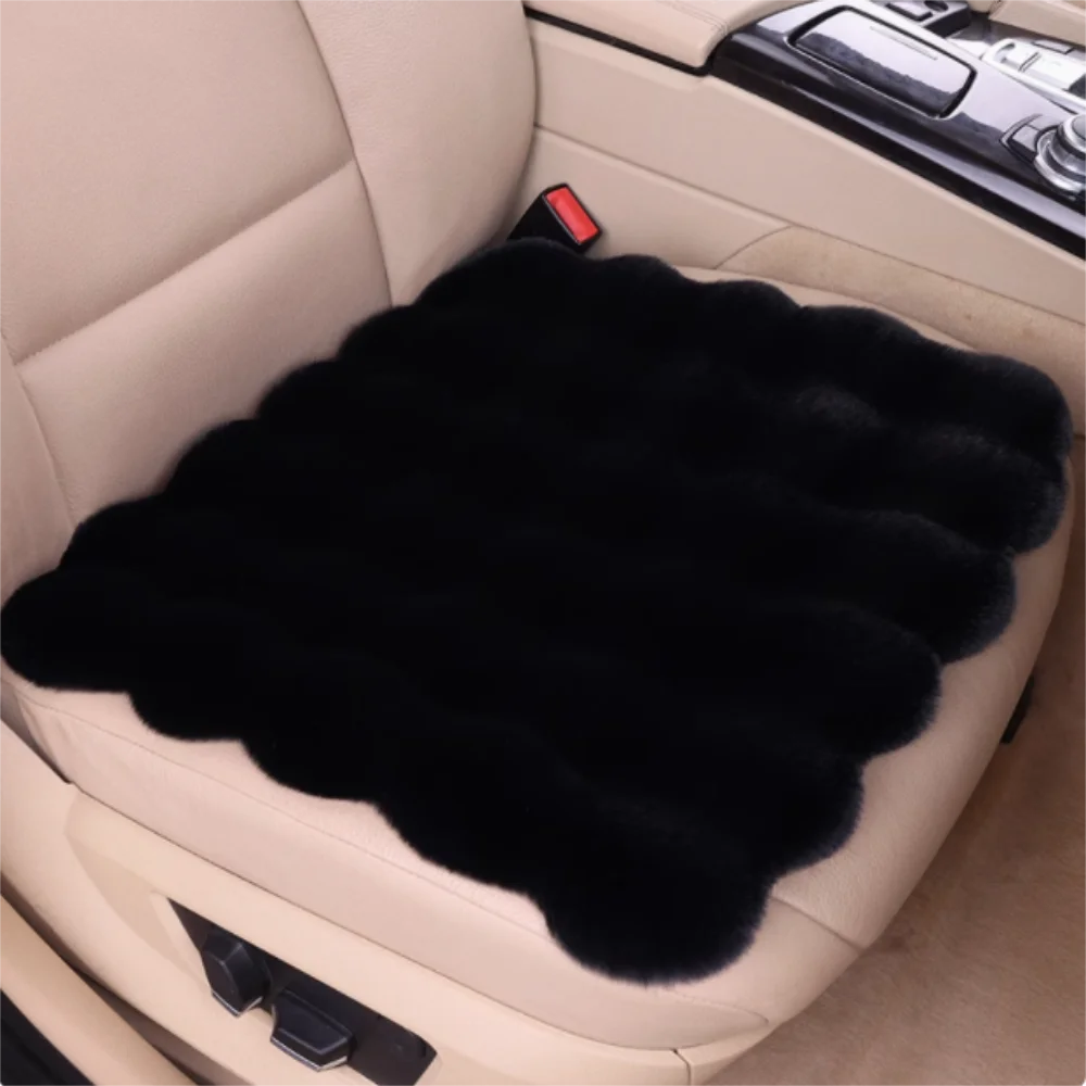 1 stücke Auto Sitzkissen Universal Winter Dicke Und Warme Auto Blase Samt Sitzkissen Abdeckung Auto Innen Liefert