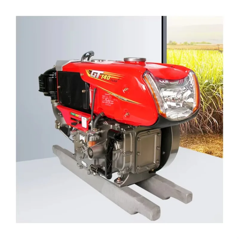 Hot Popular Electric Start 8-18HP Single Cylinder Horizontal Water Cooled 4-cycle Diesel Engine High Productivity