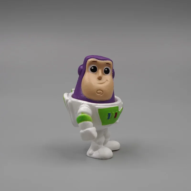 Buzz Lightyear Three-eyed Man Strawberry Bear Woody Miniature Action Figures Cartoon Cake Decorating Ornament Accessories Toys