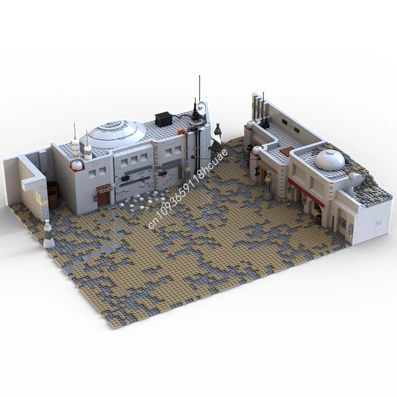 

2911 шт. Moc Star Battle мандалорские основы модель строительные блоки кирпичи Diy креативная сборка развивающие игрушки подарок для детей