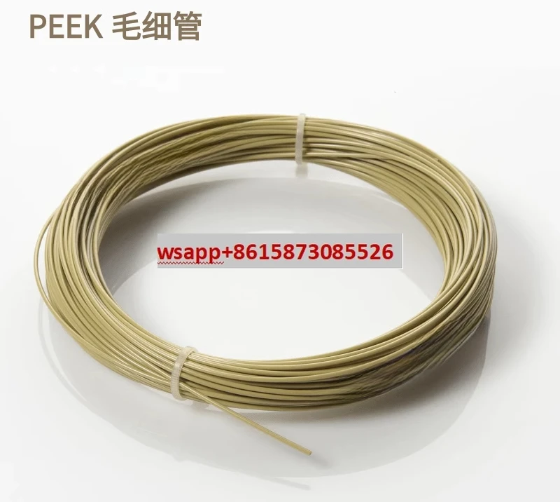 

Liquid phase PEEK capillary tube 1/8 1/16 inch PEEK tube chromatography tube