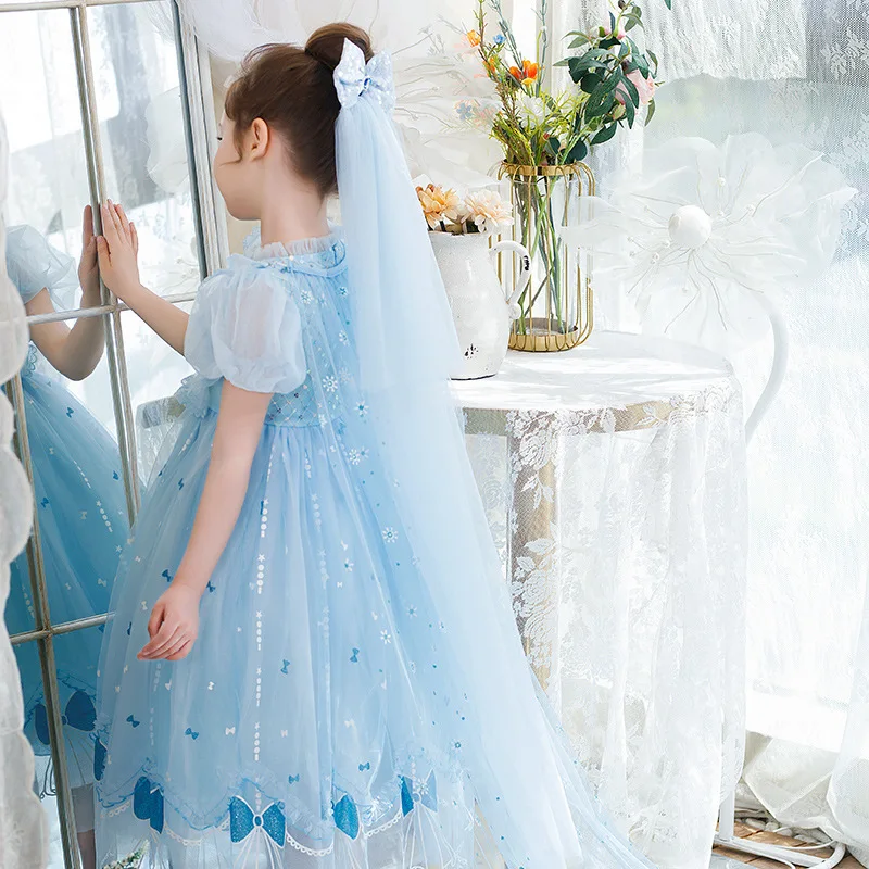 Bâton Magique Couronne Disney La Reine des Neiges pour Fille, Accessoires Princesse Elsa pour Enfants, Vêtements de ixd'Halloween et de Carnaval