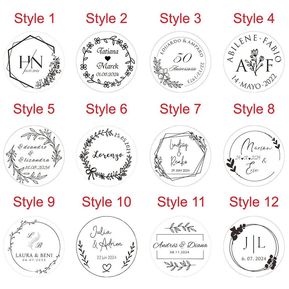 7CM Personalised Wooden Mirror Customized Wedding Party Favor For Guests Wood Mirror Portable Round Compact Pocket Mirror