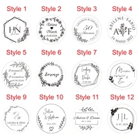 7CM Personalised Wooden Mirror Customized Wedding Party Favor For Guests Wood Mirror Portable Round Compact Pocket Mirror 2