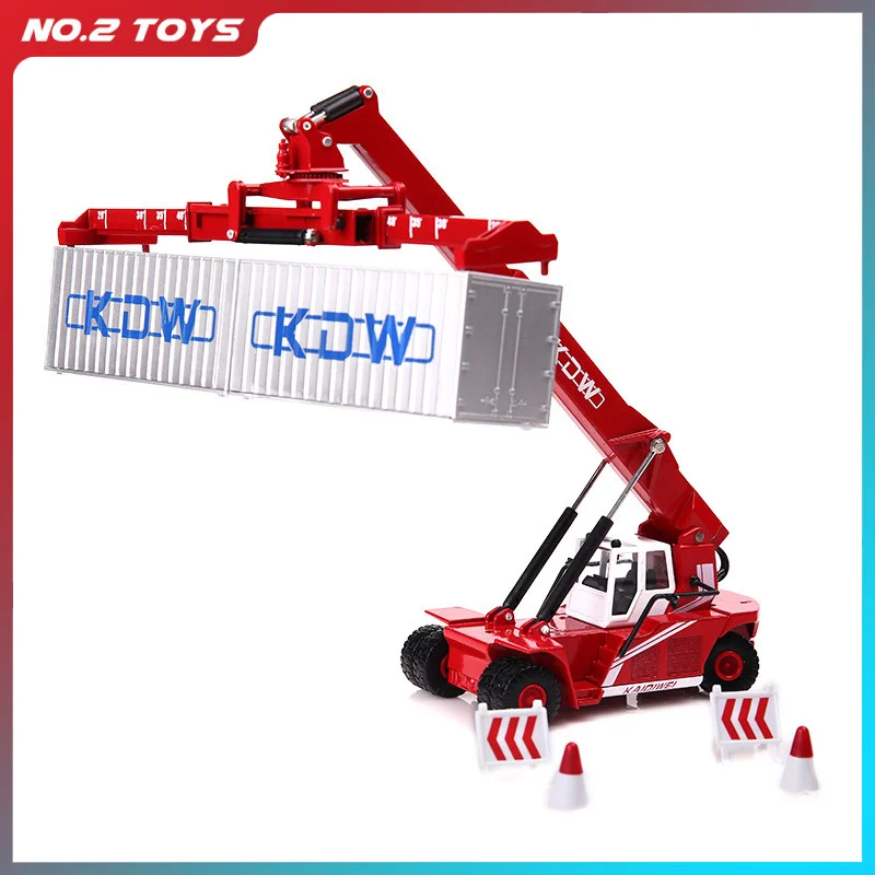 

1/50 Alloy Container Crane Construction Engineering Trucks Model Swing Lift Car Boys Toy Metal Vehicle Toys for Children Gifts