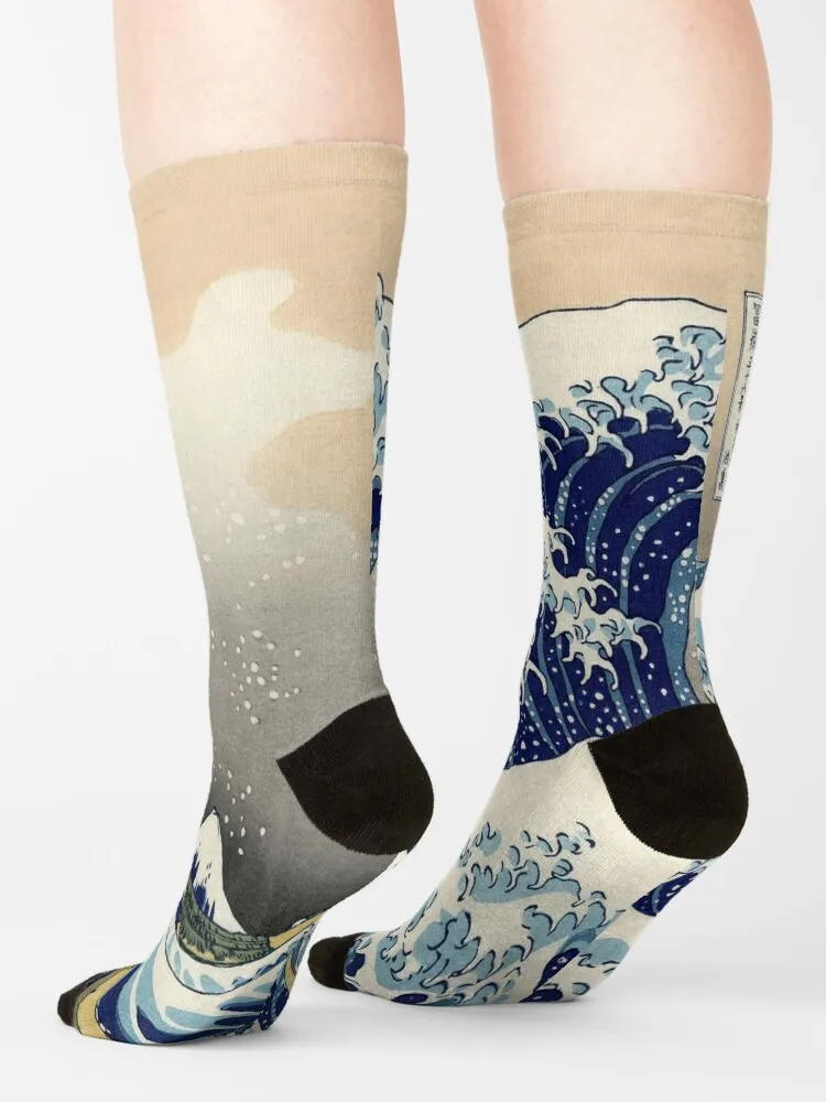 The Great Wave off Kanagawa Socks gym tennis Girl\'S Socks Men\'s