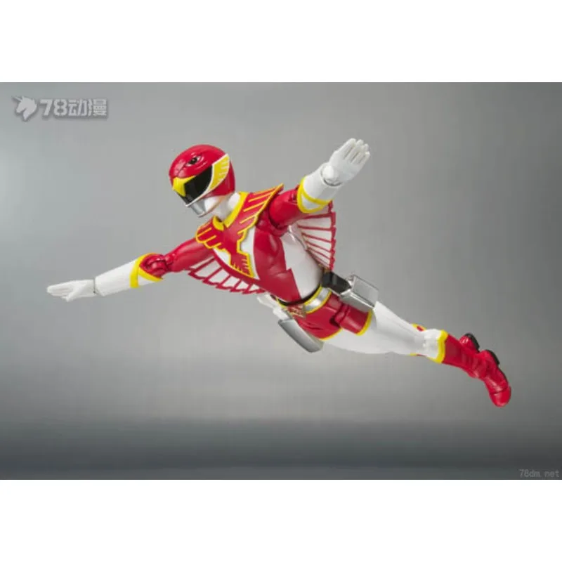 Bandai original s.h. figuarts boneca móvel acabada série birdman esquadrão águia vermelha anime figura de ação modelo brinquedos presentes para meninos